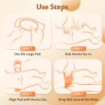 Baby Umbilical Hernia Belt Belly Button Abdominal Wrap for Hernia Baby Navel Band Newborn Umbilical Cord Cover Truss for Hernia Support Belt Medical Waist Binder (Medium) - Image 6